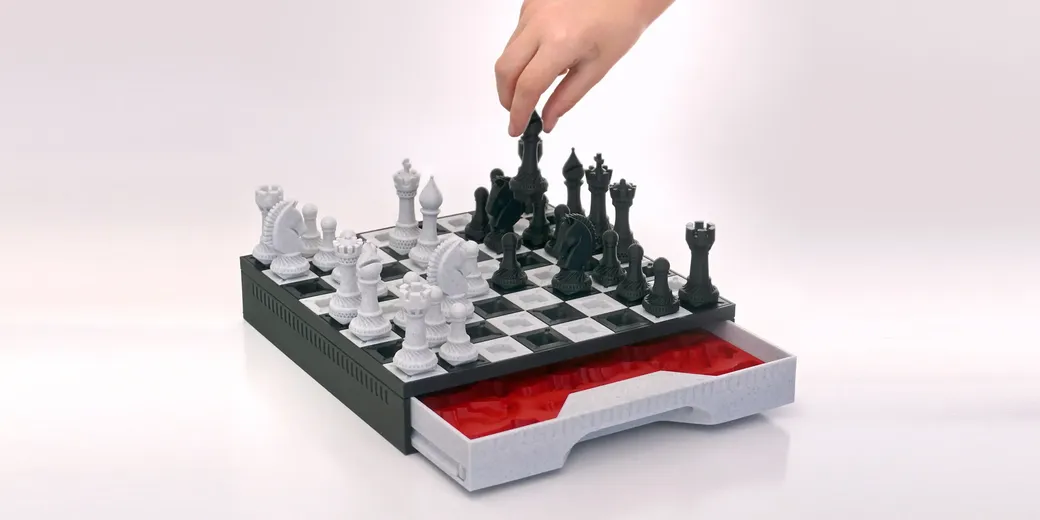 ♟️ Melhores ficheiros STL de modelos de jogos de xadrez para fazer com uma impressora 3D